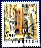 Selo postal da Áustria de 2002 House of the Basilisk U