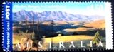 Selo postal da Austrália de 2000 Flinders Ranges