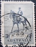 King George V on "Anzac"