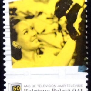 Selo postal da Bélgica de 2003 Arlette Vincent in Jardin extraordinaire U