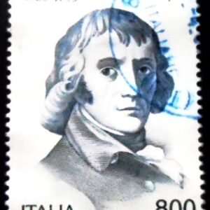 Selo postal da Itália de 1999 Giuseppe Parini U