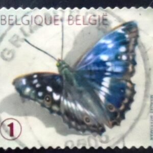 Selo postal da Bélgica de 2012 Lesser Purple Emperor U