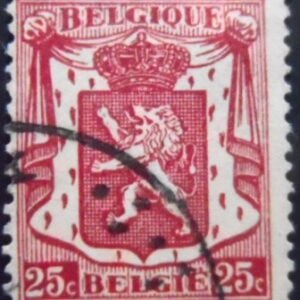 Selo postal da Bélgica de 1936 Small Coat of Arms 5