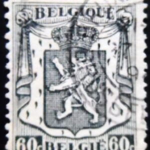 Selo postal da Bélgica de 1941 Small Coat of Arms 60 U sev