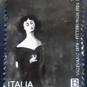 Selo postal da Itália de 2024 Eleonora Duse U