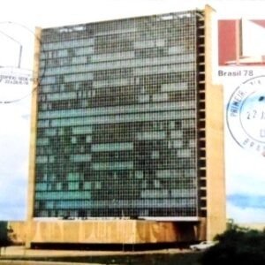 Máximo postal nº 57 de 1978 Edifício Sede ECT