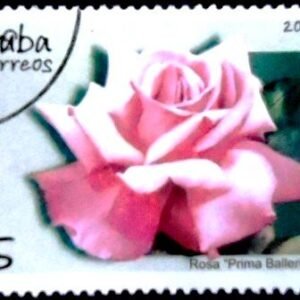 Selo postal de Cuba de 2007 Prima ballerina MCC