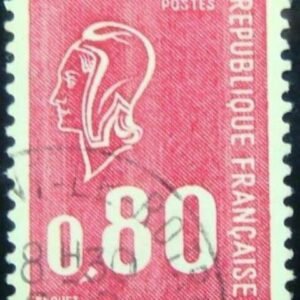 Selo postal da França 1974 Marianne type Béquet 0