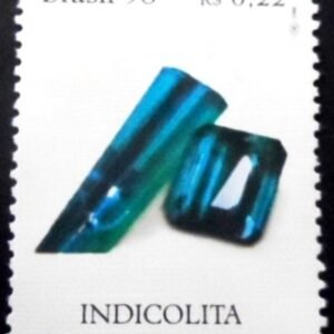 Selo postal do Brasil de 1998 Indicolita M