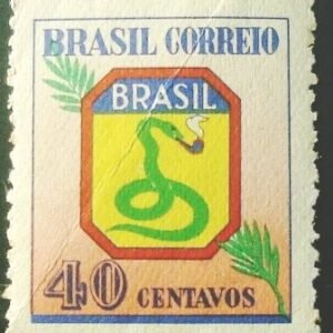 Selo postal Comemorativo do Brasil de 1945 - C 207 N