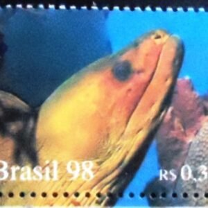 Selo postal do Brasil de 1998 Moray M