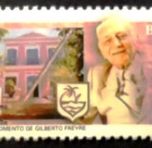 Selo postal do Brasil de 2000 Gilberto Freire MCC