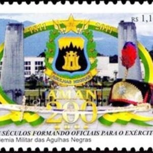 Selo postal do Brasil de 2011 Agulhas Negras M