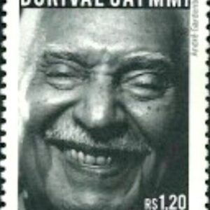 Selo postal do Brasil de 2014 Dorival Caymmi N