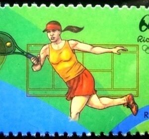 Selo postal do Brasil de 2015 Tênis M
