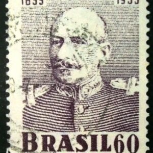 Selo postal comemorativo do Brasil de 1955 - C 364 U