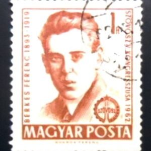 Selo postal da Hungria de 1962 Ferenc Berkes