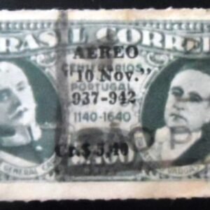 Imagem similar à do selo postal do Brasil de 1942 Estado Novo U