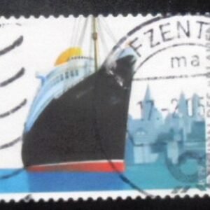 Selo postal da Alemanha de 2004 Passenger ship Bremen U