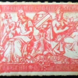 Selo postal de Moçambique de 1916 War Tax U