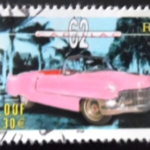 Selo postal da França de 2000 Cadillac 62 U