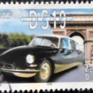 Selo postal da França de 2000 Citroën DS 19 U
