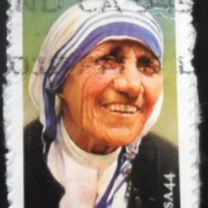 Selo postal dos Estados Unidos de 2004 Mother Teresa U