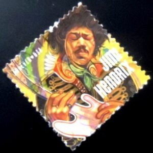 Selo postal dos Estados Unidos de 2014 Jimi Hendrix U