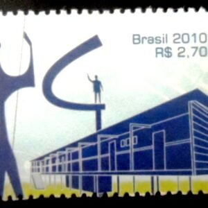 Selo postal do Brasil de 2010 Catetinho M