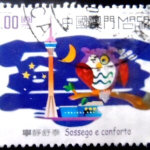 Selo postal de Macau de 2002 Environmental Protection U