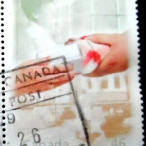 Selo postal do Canadá de 2000 Meals on Wheels U