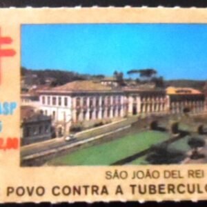 Selo Cinderela do Brasil de 1975 São João Del Rei N