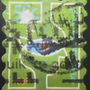 Selo postal da Holanda de 1997 Heads and Star 55 U