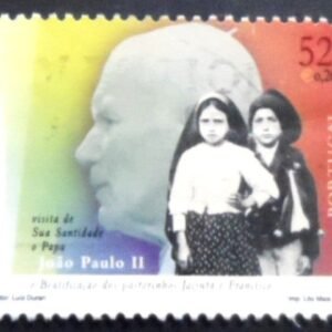 Selo postal de Portugalde 2000 Pope Johannes Paulus II N