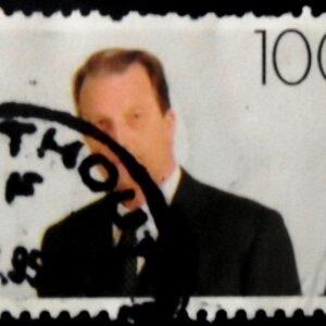 Selo postal da Bélgica de 1994 King Albert II 100 U