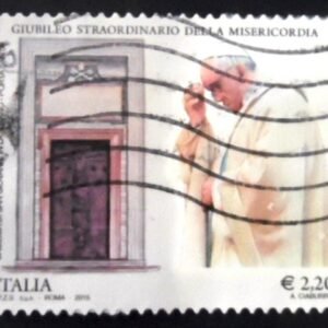 Selo postal da Itália de 2015 St. John Lateran's Basilica U