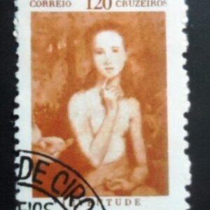 Selo postal do Brasil de 1966 Juventude M1D