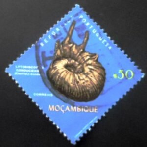 Selo postal de Moçambique de 1971 Lytodiscoides conduciensis U