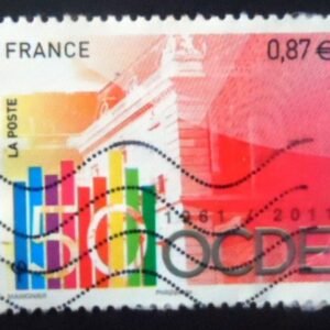 Selo postal da França de 2011 Castle La Muette U