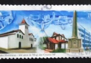 Selo postal do Brasil de 2011 400 Anos de Mogi das Cruzes U