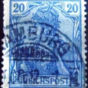 Selo postal da Holanda de 1965 Queen Juliana 18 U