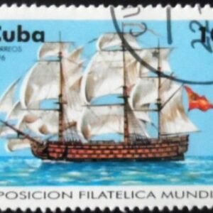 Selo postal de Cuba de 1996 Bahama NCC