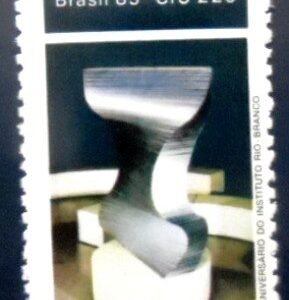 Selo postal do Brasil de 1985 Instituto Rio Branco N