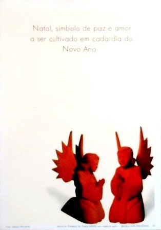 Aerograma do Brasil de 1981 Anjos do Presépio do Ceará M B
