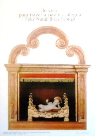 Aerograma do Brasil de 1981 Caminha com Menino Jesus M A