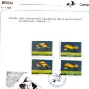 Edital nº 11 de 1989 Santos Dumont S 2248