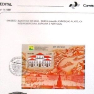 Edital nº 14 de 1989 Brasiliana 89 S 5286