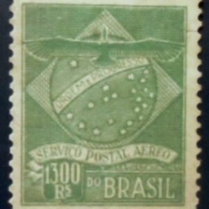 Selo postal do Brasil de 1927 Sindicato Condor K 4 M