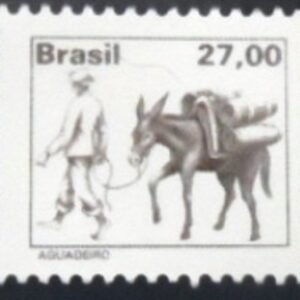 Selo postal do Brasil de 1979 Aguadeiro M