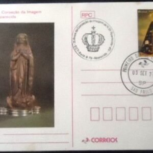 Cartão postal do Brasil de 1979 Nossa Senhora Aparecida